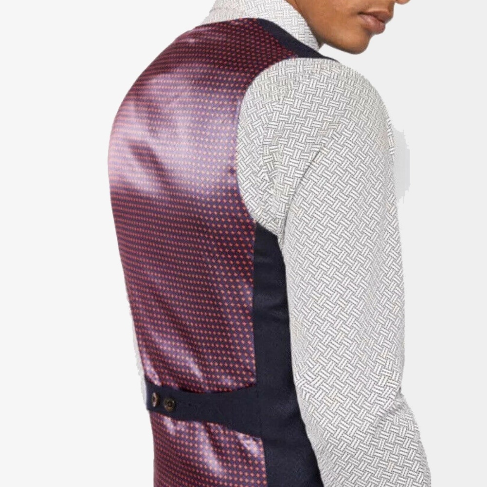 Ted Baker Glenwai Waistcoat Vest 1 XS NLA NWT $235